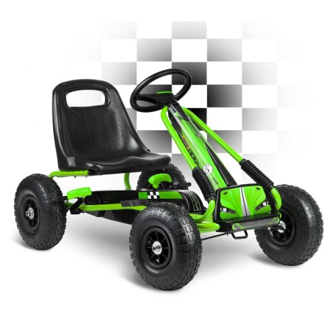 Gokart dziecięcy na pedały RK-594 zielony