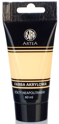 Farba akrylowa Astra tuba 60ml - żółty neapolitański