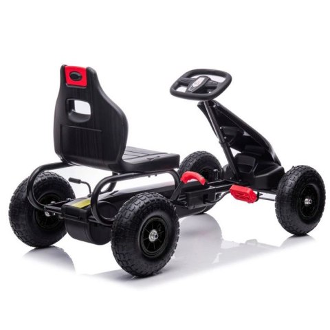 DUŻY GOKART NA PEDAŁY SUPER POWER 5, POMPOWANE KOŁA/G18