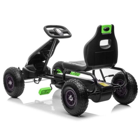 DUŻY GOKART NA PEDAŁY SUPER POWER 5, POMPOWANE KOŁA/G18