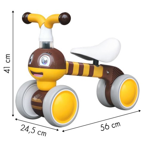 Rowerek rower biegowy Pszczółka jeździk mini rower - Bee ECOTOYS