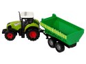 Zestaw Traktor z Maszynami Przyczepa Cysterna Dźwięki LED