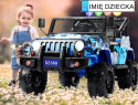 Jeep dla dzieci 4x4 gumowe koła EVA Pilot 2388