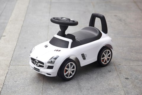 Jeździk, pchacz dla dzieci Mercedes SLS AMG biały