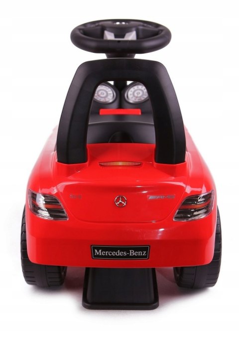 Jeździk, pchacz Mercedes czerwony SLS AMG czerwony