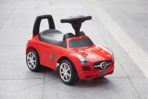 Jeździk, pchacz Mercedes czerwony SLS AMG czerwony