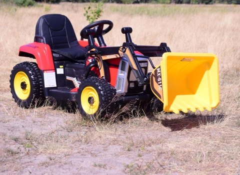 SUPER TRAKTOR BLOW - NA AKUMULATOR Z ŁYŻKĄ, MIĘKKIE KOŁA, MIEKKIE SIEDZENIE, PILOT/XMX611-DIGGER