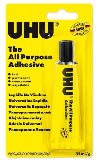 Klej uniwersalny 35 ml, blister, UHU