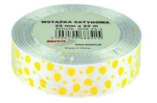 Wstążka satynowa 25mm Wielkanoc WSE25-1