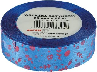 Wstążka satynowa 25mm Wielkanoc WSE25-4