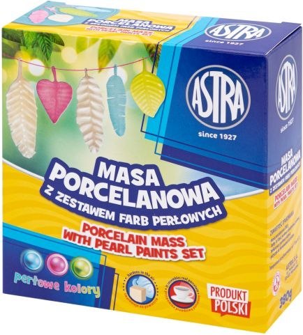 Masa porcelanowa ASTRA +3 kolory farb perłowych