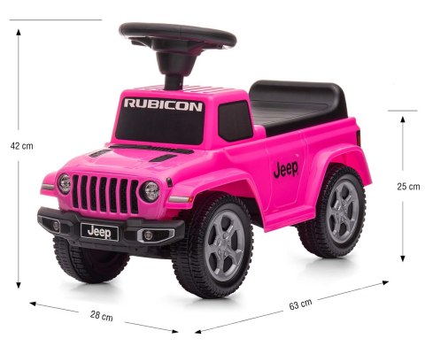 Pojazd Jeep Rubicon Gladiator Pink