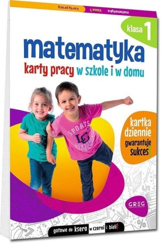 Matematyka SP 1 Karty pracy w szkole i w domu