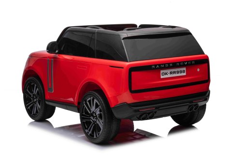 Auto na akumulator Range Rover SUV Lift Czerwony