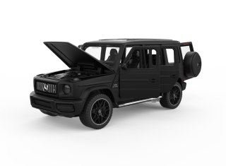 Mercedes-AMG G 63 czarny RASTAR model 1:32 Metalowa karoseria + Ręcznie otwierane elementy