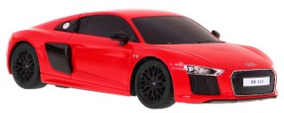 Audi R8 czerwony RASTAR model 1:24 Zdalnie sterowane auto + Pilot 2,4 GHz