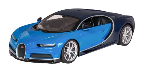 Bugatti Chiron niebieski RASTAR model 1:14 Zdalnie sterowane auto + Światła LED + Pilot 2,4 GHz