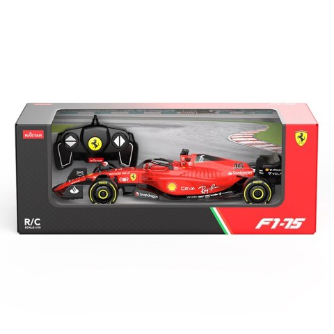 Ferrari F1 75 RASTAR model 1:18 Zdalnie sterowany bolid + Pilot 2,4 GHz + Naklejki