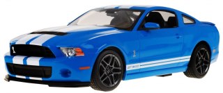 Ford Shelby Mustang GT500 niebieski RASTAR model 1:14 Zdalnie sterowane auto + pilot