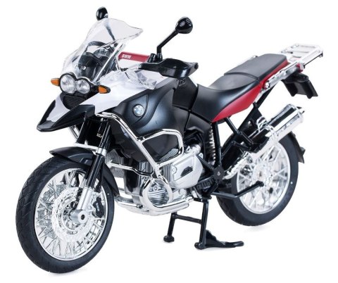 Motocykl BMW R 1200 GS biały RASTAR model 1:9 Metalowa karoseria