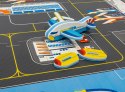 Mata "Lotnisko" z 9 Puzzli dla dzieci 10m+ Pianka EVA + Składany Samolot + Kolorowy nadruk