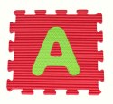 Mata Sensoryczna z 26 Puzzli Alfabet dla dzieci 10m+ Wyjmowane litery + Pianka EVA + Różne faktury
