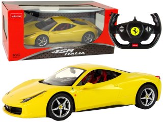 Auto R/C Ferrari Italia Rastar 1:14 Żółte