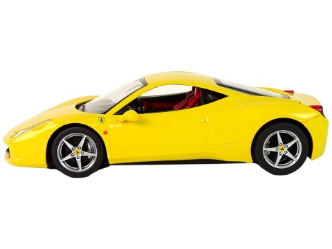 Auto R/C Ferrari Italia Rastar 1:14 Żółte