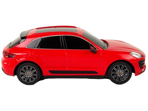 Auto R/C Porsche Macan Turbo 1:24 Rastar Czerwony