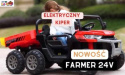 Farmer Truck na akumulator + elektryczna wywrotka XMX623B
