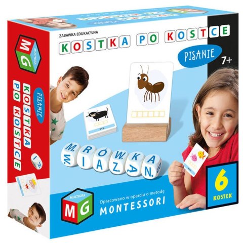 Gra Kostka po kostce - pisanie 6 kostek GR0645