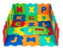 Mata z 26 Puzzli dla dzieci 10m+ Alfabet + Wyjmowane litery + Pianka EVA + Jaskrawe kolory