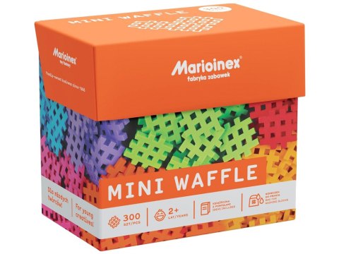 Marioinex Kolorowe Klocki Wafle mini 300-elementów ZA4892