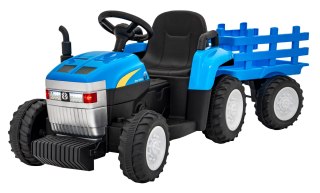 Traktor Z Przyczepą New Holland T7 Niebieski