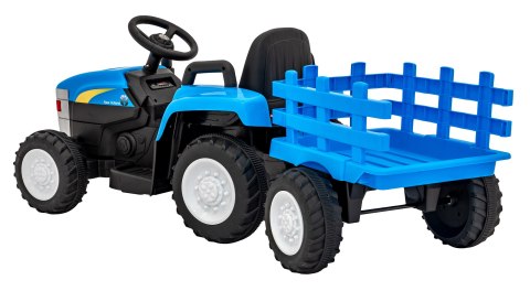 Traktor Z Przyczepą New Holland T7 Niebieski