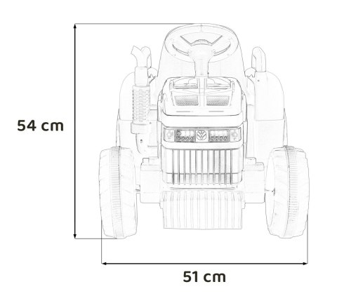 Traktor Z Przyczepą New Holland T7 Niebieski