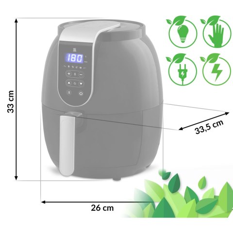 Frytkownica beztłuszczowa z wyświetlaczem Air fryer BD-651