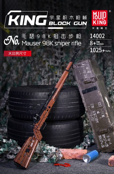 Klocki Karabin Mauser 98K 1025el.