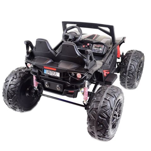 MEGA BUGGY DLA 2 DZIECI, 4 SILNIKI ( 310 W), 24V, MIĘKKIE SIEDZENIE, MIĘKKIE KOŁA, WALIZKA NA AKUMULATOR,/SX-2139