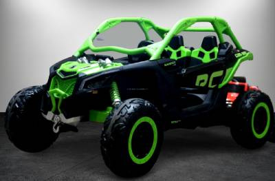 Buggy Maverick Can-Am 24V Ride On UTV Zielony