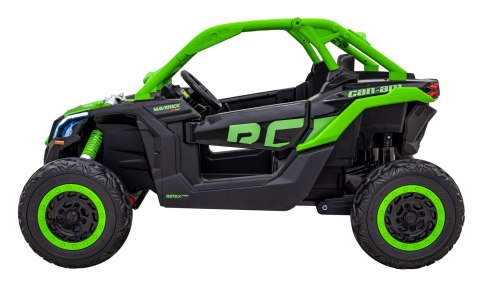 Buggy Maverick Can-Am 24V Ride On UTV Zielony