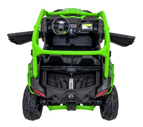 Buggy Maverick Can-Am 24V Ride On UTV Zielony