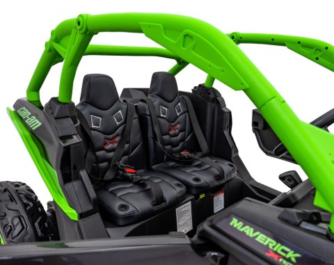 Buggy Maverick Can-Am 24V Ride On UTV Zielony