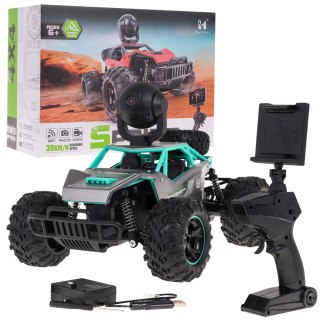 Zdalnie sterowany Crawler SPRINT z Kamerą Wi-Fi dla dzieci 6+ Metalowa karoseria + Gumowe opony + Pilot 2,4 GHz