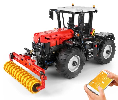 Klocki RC : Czerwony Traktor 2716el.