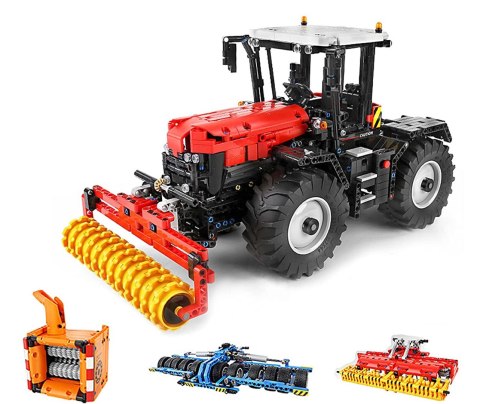 Klocki RC : Czerwony Traktor 2716el.