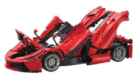 Klocki konstrukcyjne CaDA Master 4739 el. Auto Viva Hypercar dla dzieci 14+ Model 1:8 + Ruchome elementy + Gumowe opony