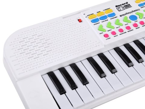 Organki mini keyboard zabawka dla dzieci 37 klawiszy mikrofon IN0160