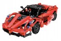 Zestaw 380 Klocków konstrukcyjnych CaDA Auto sportowe Czerwone dla dzieci 6+ Pilot zdalnej kontroli 2,4 GHz