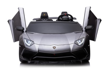 Auto Na Akumulator Lamborghini Aventador Szary Silnik bezszczotkowy LED